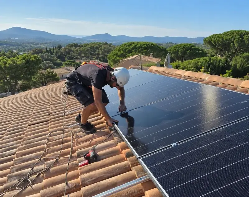 Installateur panneaux solaires Nordheim — pose photovoltaïque sur toiture